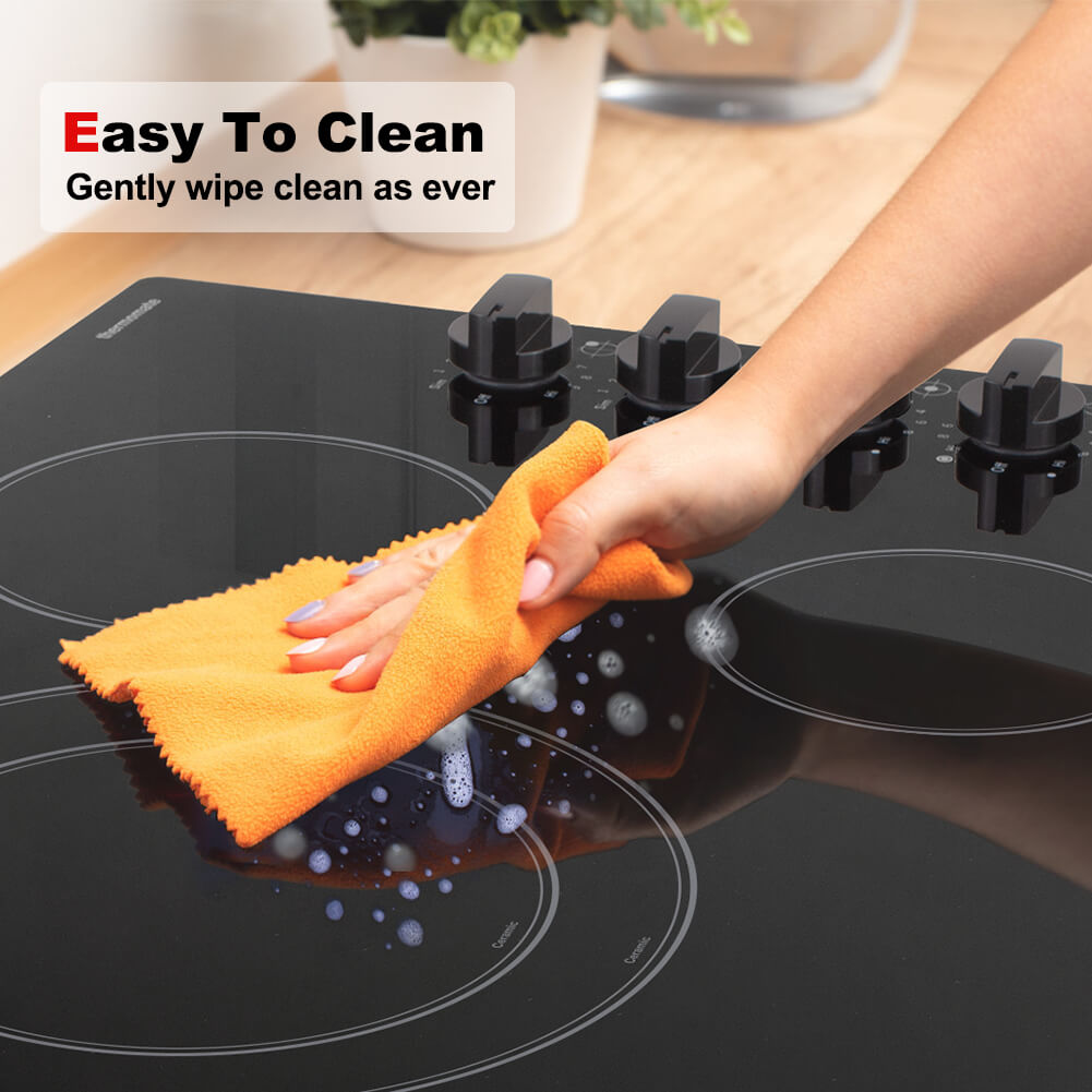 Thermomate 36'' Built-In Ceramic Cooktop - Knob Control