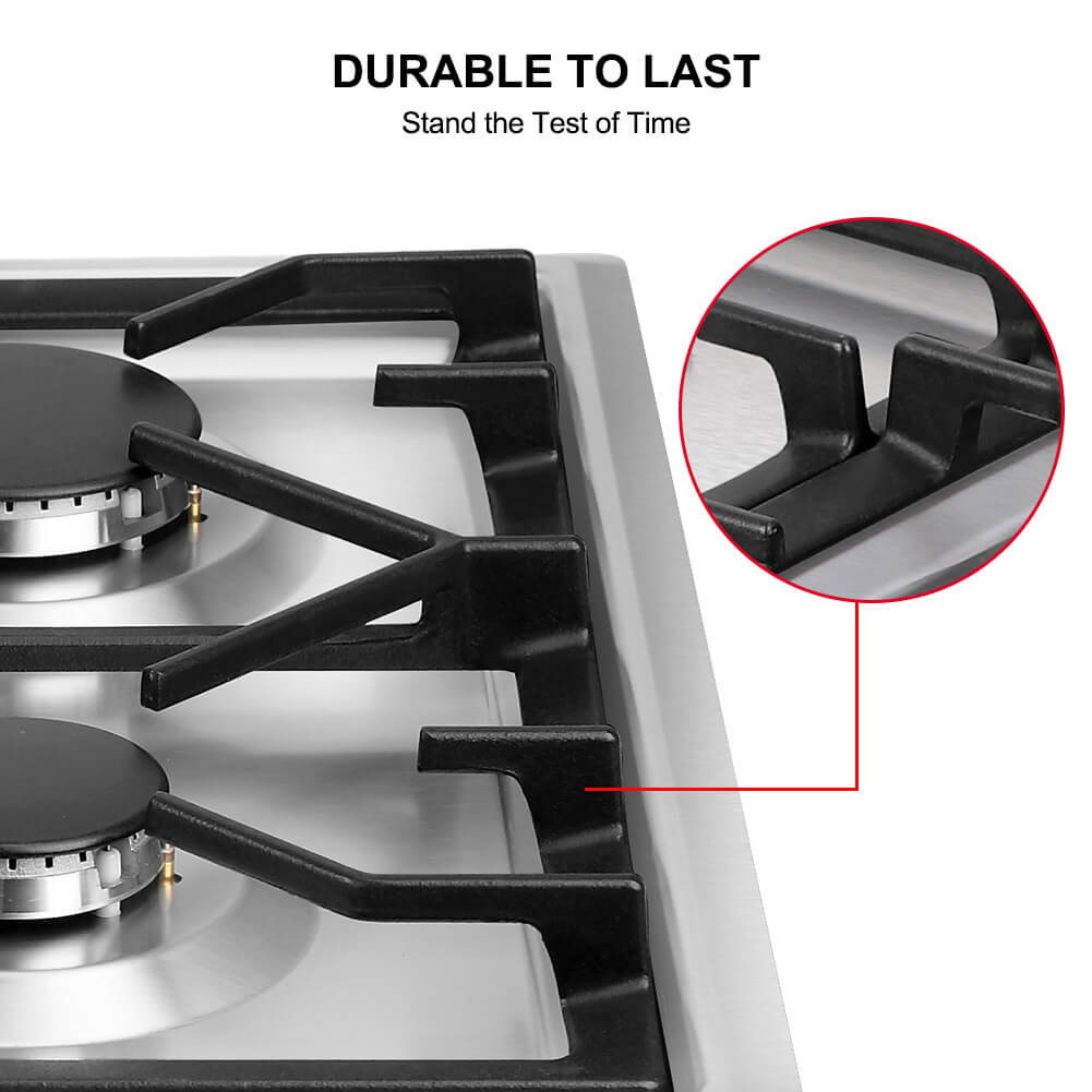 Thermomate 36'' Built-In Gas Cooktop w/ 5 Burners
