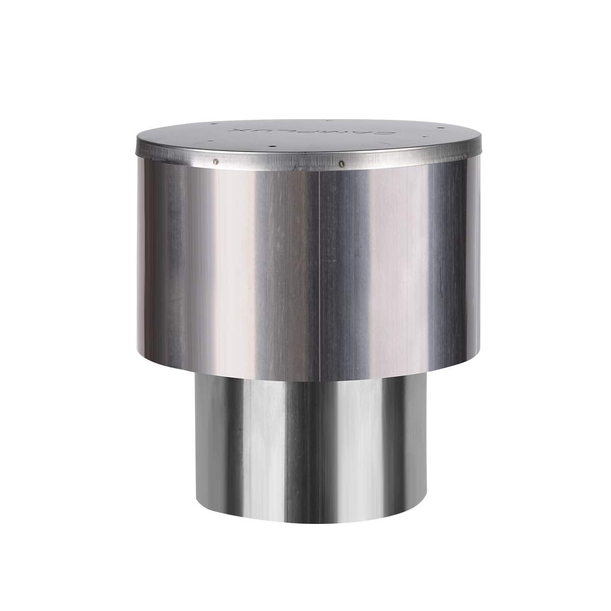 Camplux 3.54'' (90mm) Rain Cap - Stainless Steel, Rain & Wind-proof