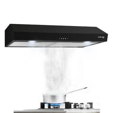 Gasland Chef 30'' Ducted Vent Hood - Push Button Control