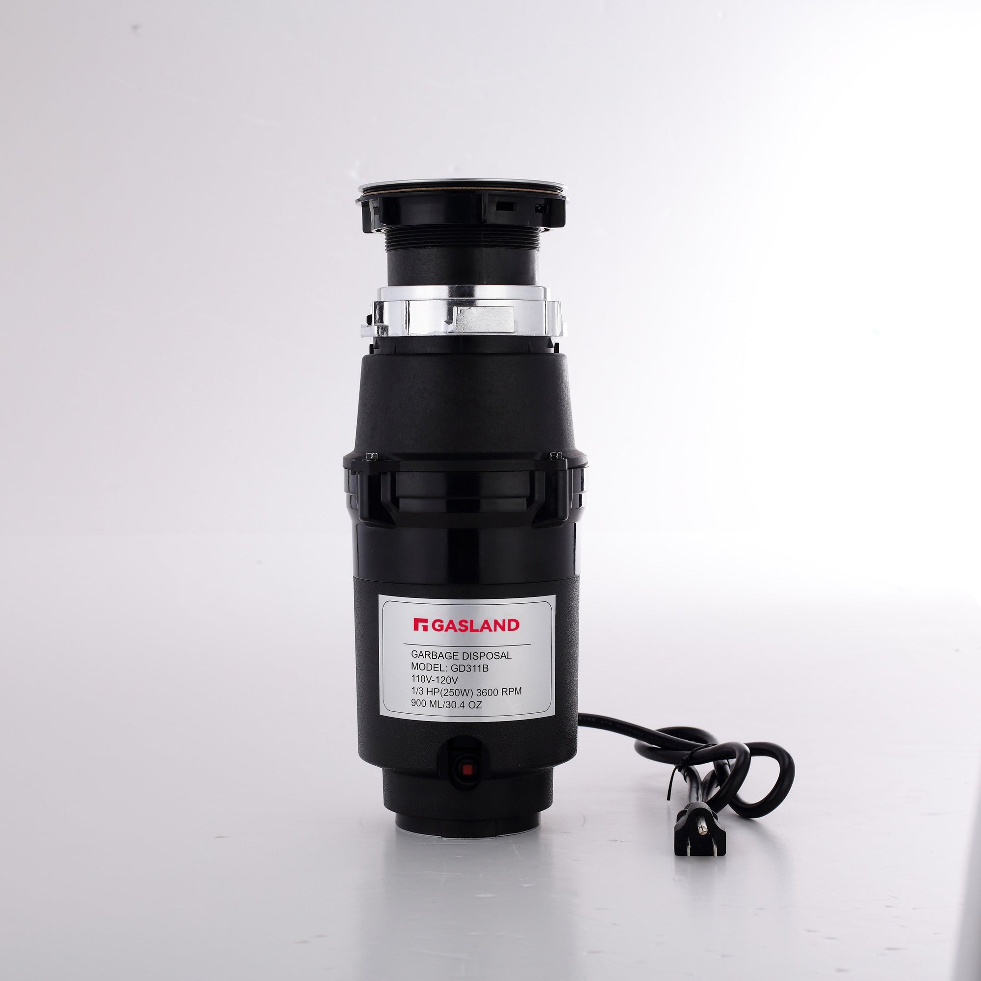 G GASLAND Garbage Disposal with Cord, Badger 5, 1/2 HP Continuous Feed