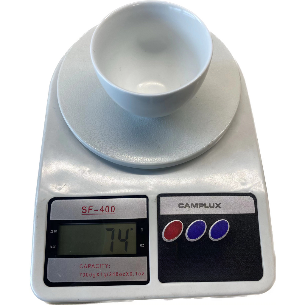 CAMPLUX 33lb Digital Food Scale, Rechargeable Kitchen Scale