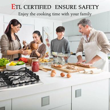 Gasland Chef 24'' Built-In Gas Cooktops w/ Thermocouple Protection