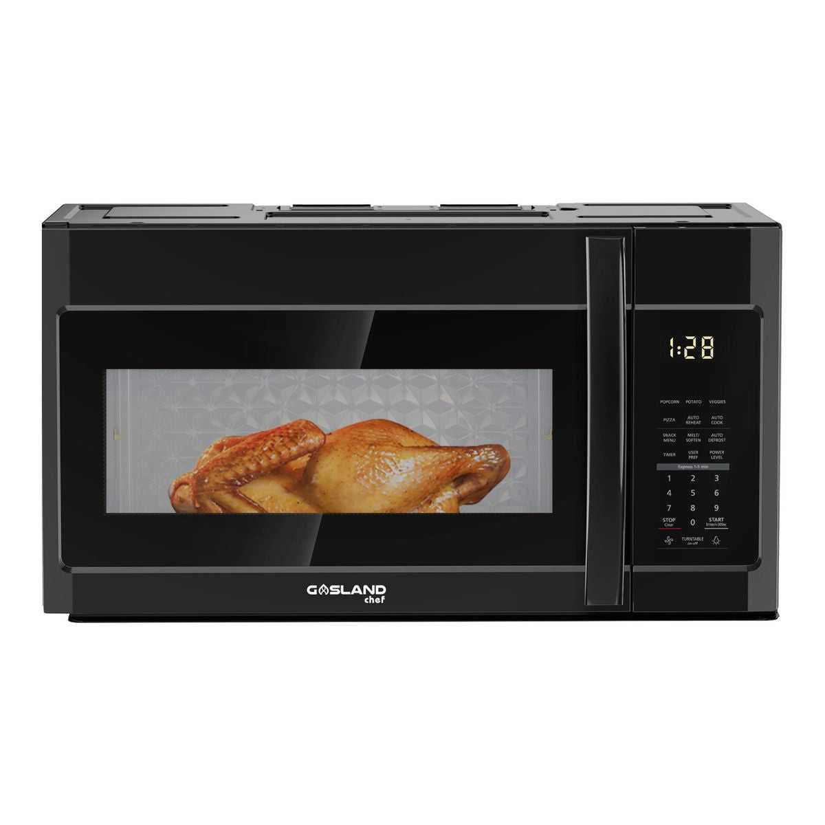 Gasland Chef 30'' Over-the-Range Microwave Oven - Black