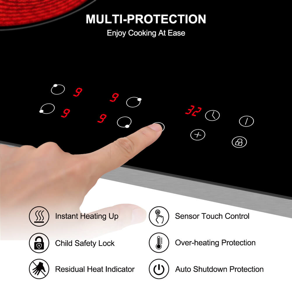 Thermomate 30'' Built-In Ceramic Cooktop - Sensor Touch