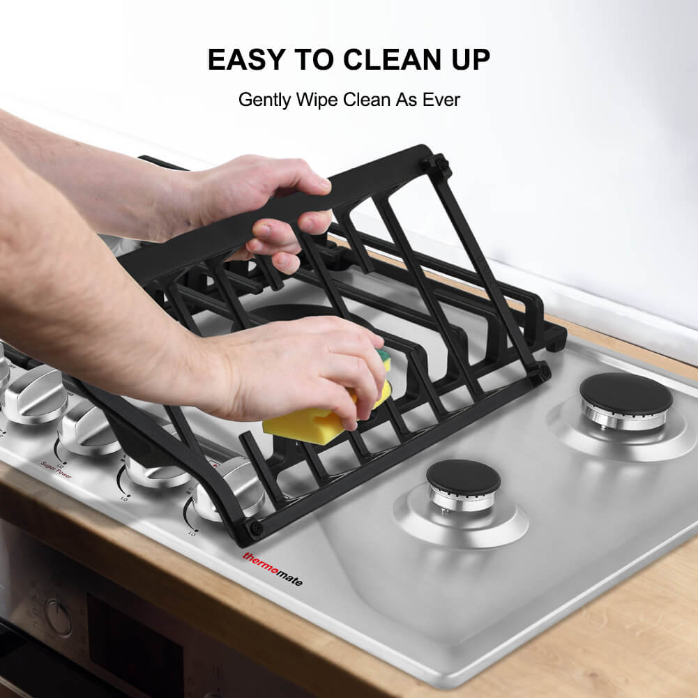 Thermomate 30'' Built-In Gas Cooktop w/ 5 SABAF Burners