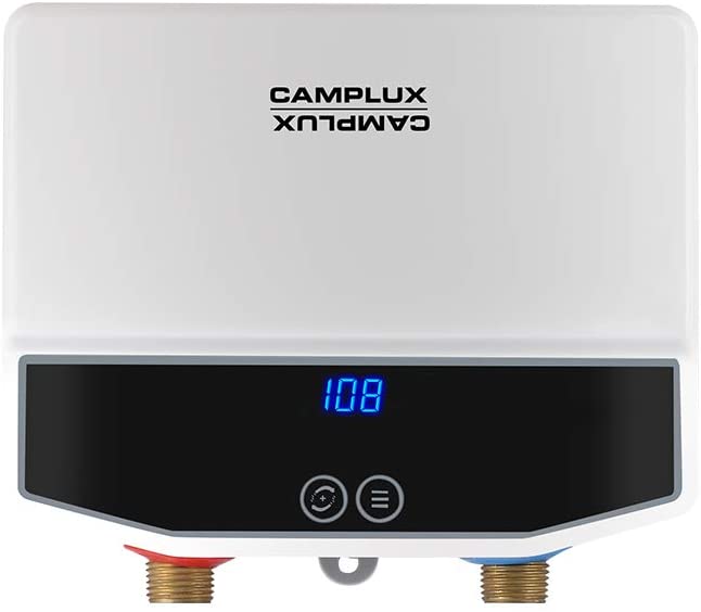 Camplux Point-of-Use Electric Tankless Water Heater - 3.5kW 120V