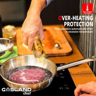 Gasland Chef 12'' Induction Cooktop Double Burner - Sensor Control