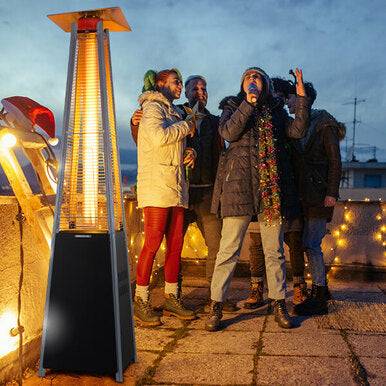 Gasland Outdoor Pyramid Patio Heater - Warm Area Up to 115 sq. ft