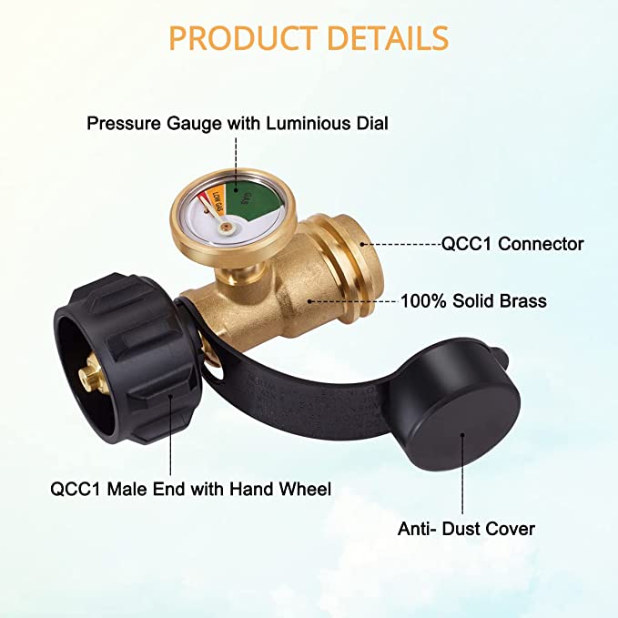 Gasland Propane Tank Gauge Level Indicator