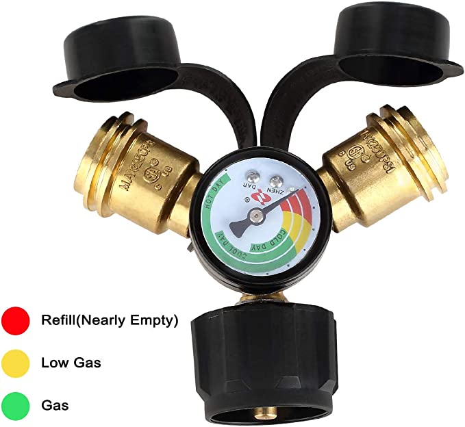 Gasland Propane Y Splitter Adapter Tee Connector