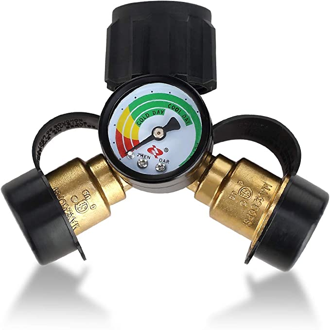 Gasland Propane Y Splitter Adapter Tee Connector