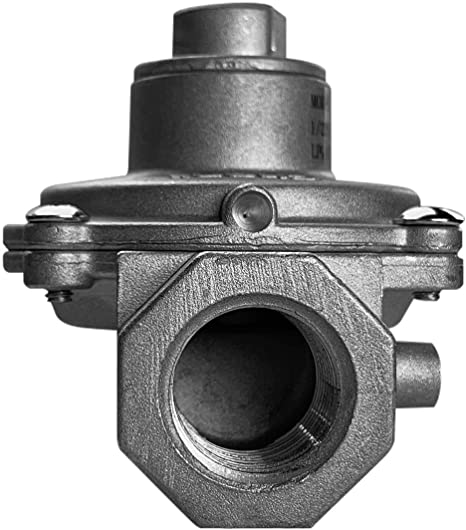Gasland Liquefied Propane & Natural Gas Pressure Regulator - 1/2 NPT In/Out Gas Pipe