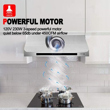 Gasland Chef 30'' Under Cabinet Range Hood - Sensor Touch Control