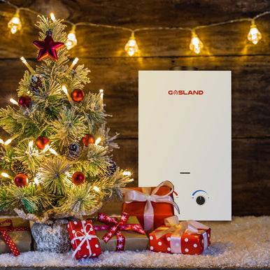Gasland Outdoor Portable Tankless Water Heater - 2.11 GPM 8L - White