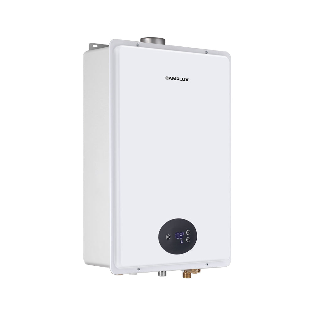 Camplux Tankless Nature Gas Residential Water Heater - 6.86 GPM White