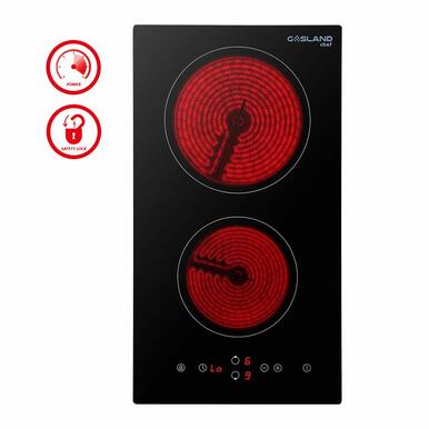 Gasland Chef 12'' Ceramic Cooktop Sensor Touch Control - Black
