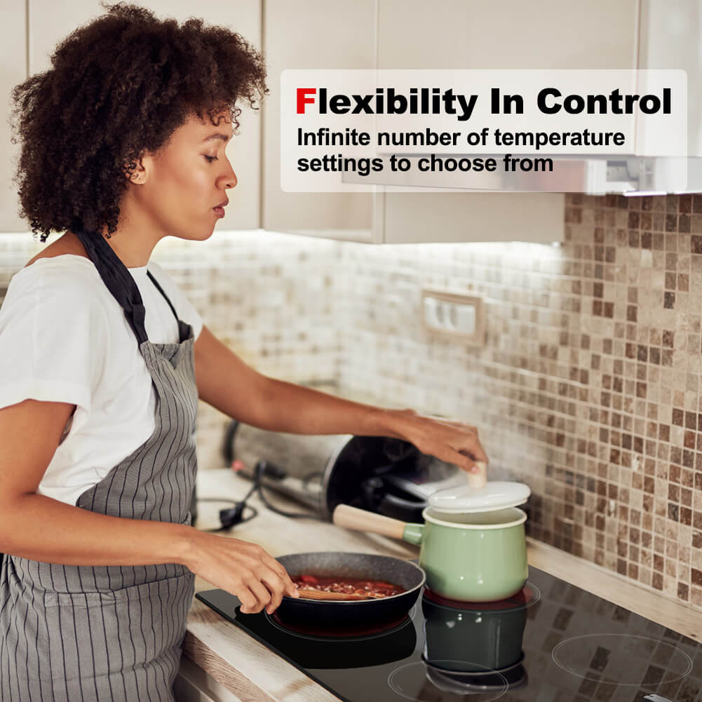 Thermomate 30'' Built-In Ceramic Cooktop - Knob Control