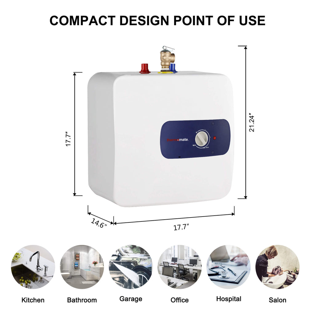 Thermomate Mini Tank Electric Water Heater - 6.5 Gallons