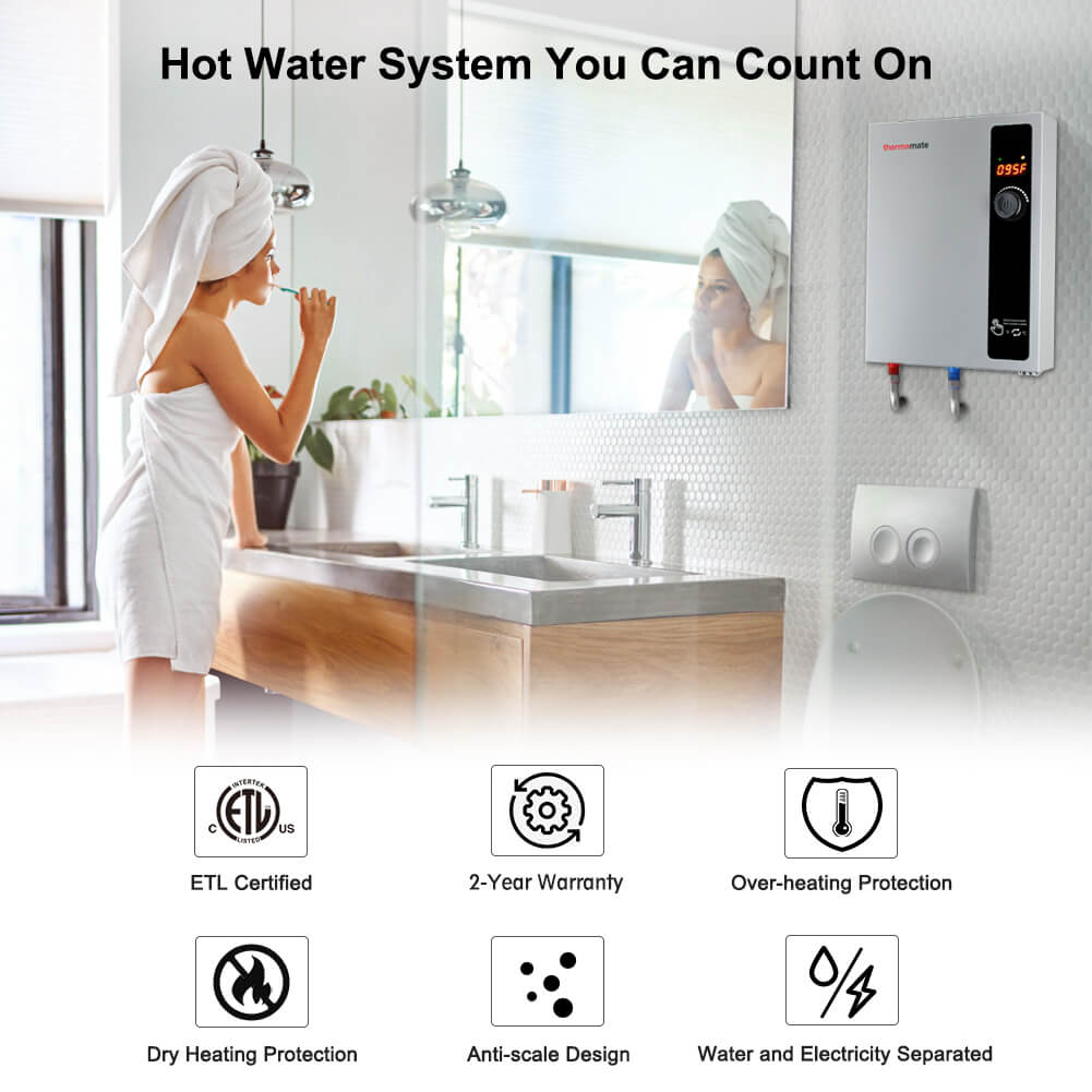 Thermomate Tankless Electric Water Heater - 240V/18kW