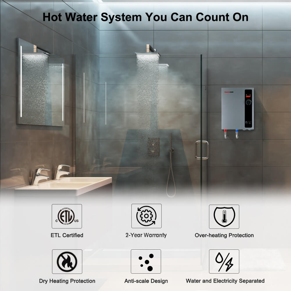 Thermomate Tankless Electric Water Heater - 240V/27kW