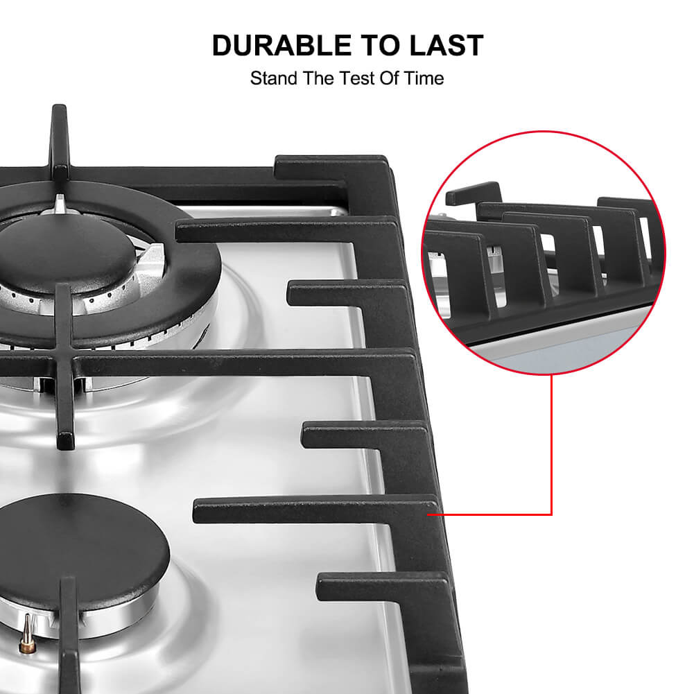 Thermomate 12'' Built-In Gas Cooktop w/ 2 Burners