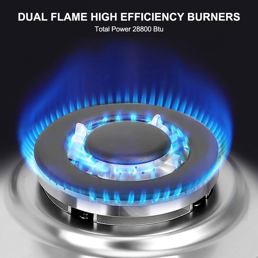 Thermomate 30'' Built-In Gas Cooktop w/ 5 Burners