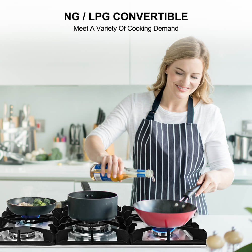 Thermomate 30'' Built-In Gas Cooktop w/ 5 Burners