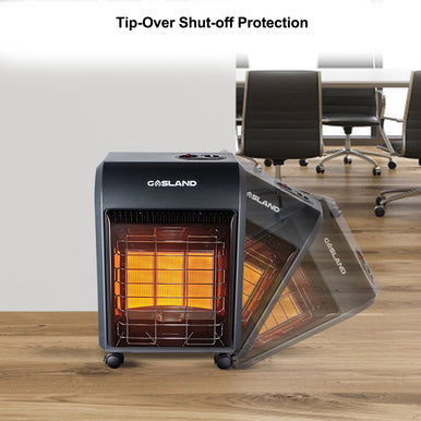 Gasland Ultra Quiet Propane Radiant Heater w/ LP Regulator Hose
