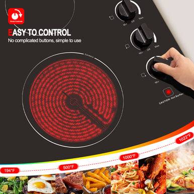 Gasland Chef 30'' Ceramic Cooktop - Mechanical Knob Control