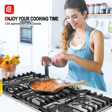 Gasland Chef 36'' Gas Cooktop w/ Thermocouple Protection
