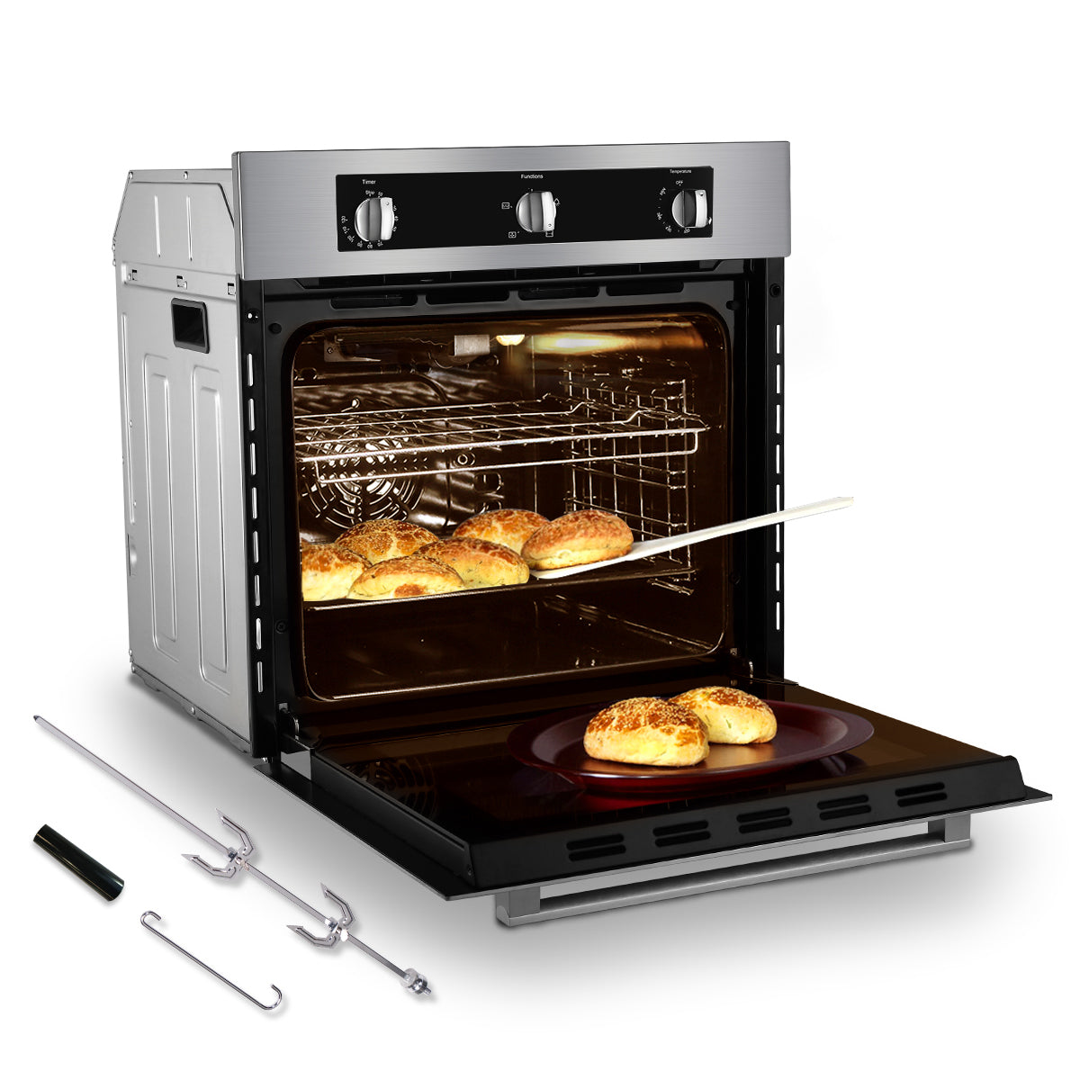 Gasland Chef 24'' Built-In Natural Single Wall Gas Oven