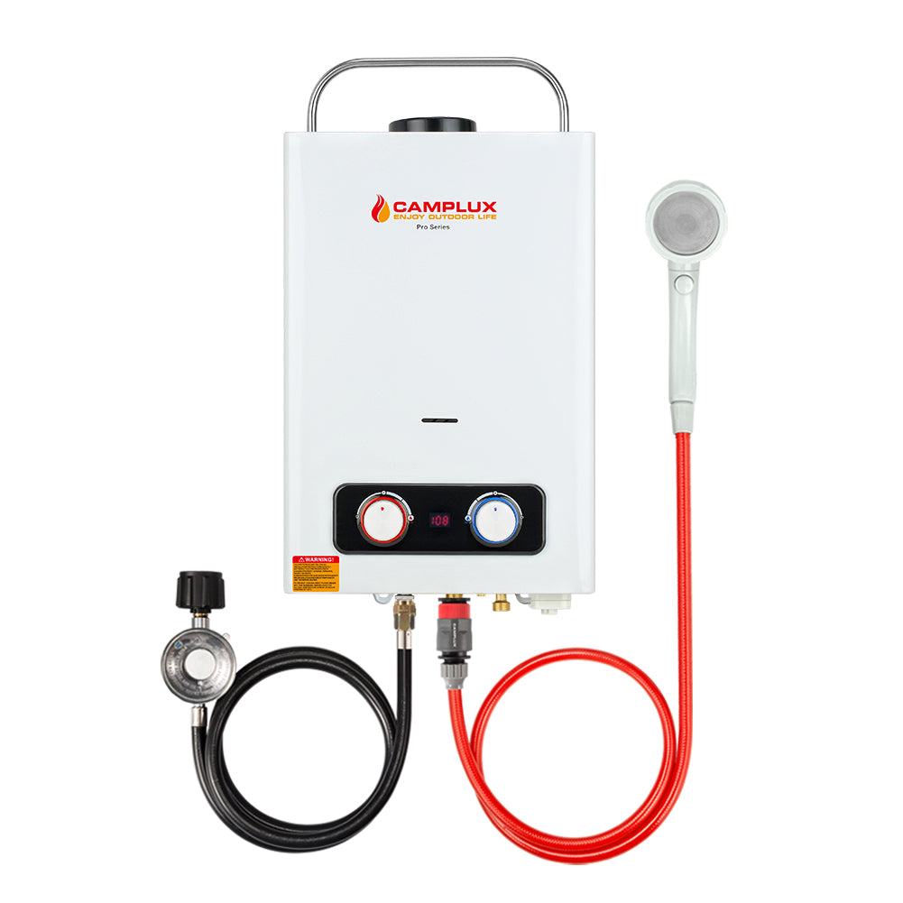 Camplux Outdoor Tankless Propane Water Heater - 1.58 GPM