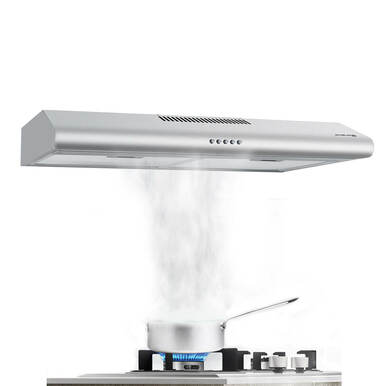 Gasland Chef 30'' Slim Ducted Kitchen Vent Hood w/ LED Light