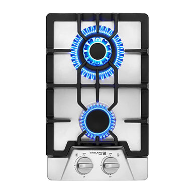 Gasland Chef 12'' Pro Style Dual Burners Gas Cooktop