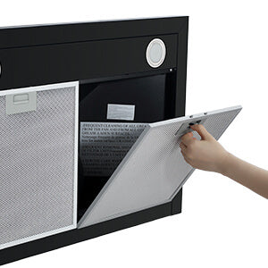 Gasland Chef 30'' Anti-Fingerprint Wall Mount Range Hood - Black