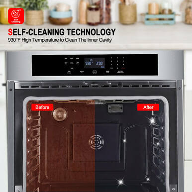 Gasland Chef 30'' Built-In Wall Oven - 8 Functions